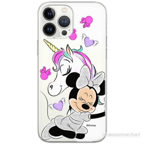 ERT GROUP mobiltelefonfodral för Xiaomi MI 10T 5G / PRO originalt och officiellt licensierat Disney mönster Minnie 036 anpassad till formen på mobiltelefonen, gedeeltelijk transparant 5903040349250