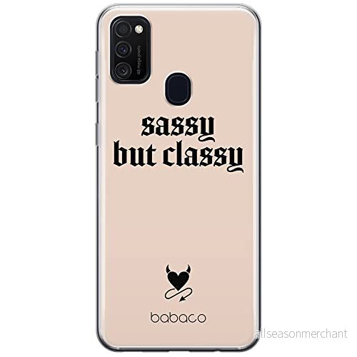 ERT GROUP mobiltelefonfodral för Samsung M21 originalt och officiellt licensierat Babaco mönster Sassy but classy 001 optimalt anpassad till formen på mobiltelefonen, fodral tillverkad av TPU plast 5903932883855