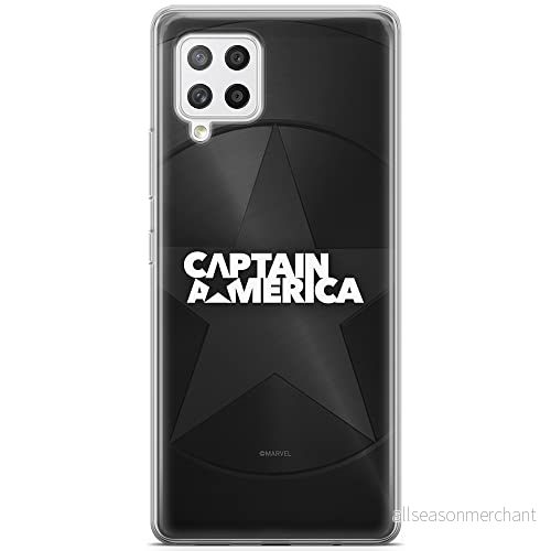 ERT GROUP mobiltelefonfodral för Samsung A42 5G originalt och officiellt licensierat Marvel mönster Captain America 024 optimalt anpassad till formen på mobiltelefonen, fodral tillverkad av TPU plast 5903040253175