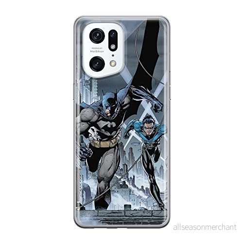 ERT GROUP mobiltelefonfodral för Oppo FIND X5 PRO originalt och officiellt licensierat DC mönster Batman 007 optimalt anpassad till formen på mobiltelefonen, fodral tillverkad av TPU plast 5905511399313