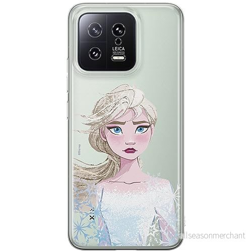 ERT GROUP mobiltelefonfodral för Xiaomi 13 originalt och officiellt licensierat Disney mönster Elsa 014 optimalt anpassad till formen på mobiltelefonen, gedeeltelijk transparant 5905511897505