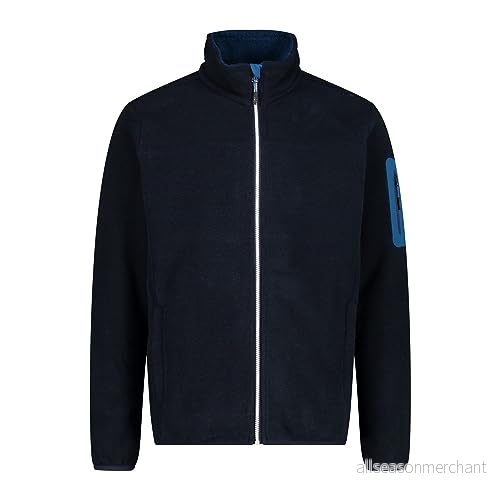 CMP Knit Tech jacka för män, B.Blue Petrol, 58 8058949440175