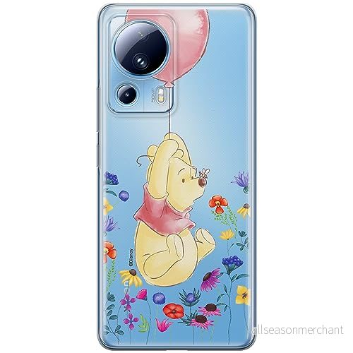 ERT GROUP mobiltelefonfodral för Xiaomi 13 LITE/CIVI 2 originalt och officiellt licensierat Disney mönster Winnie the Pooh & Friends 028, gedeeltelijk transparant 5905511916619