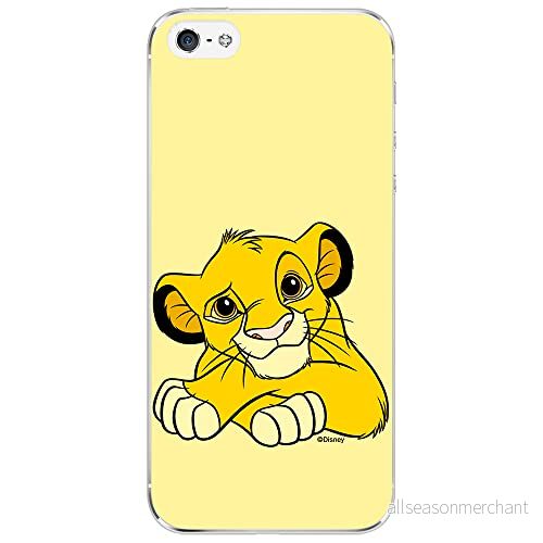 ERT GROUP mobiltelefonfodral för Iphone 5/5S/SE originalt och officiellt licensierat Disney mönster Simba & Friends 009 optimalt anpassad till formen på mobiltelefonen, fodral tillverkad av TPU plast 5905131175120