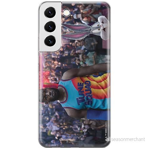 ERT GROUP mobiltelefonfodral för Samsung S22 originalt och officiellt licensierat Looney Tunes mönster Space Jam 020 optimalt anpassad till formen på mobiltelefonen, fodral tillverkad av TPU plast 5905511053345