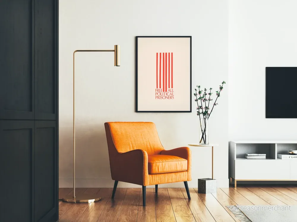 Minimalistisk poster för fria alla politiska fångar - Bild 2