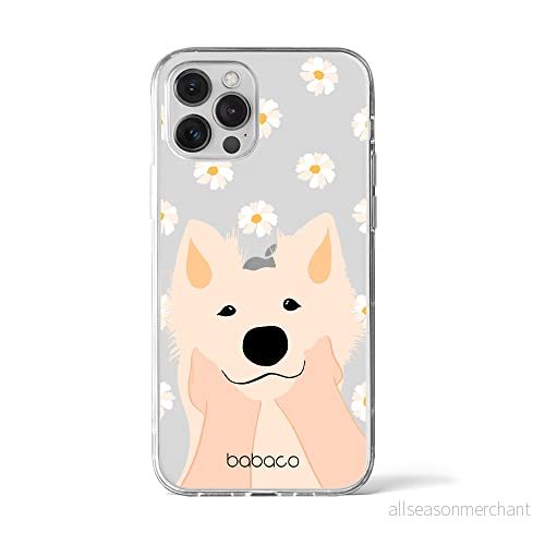ERT GROUP mobiltelefonfodral för Iphone 12 PRO MAX originalt och officiellt licensierat Babaco mönster Dogs 010 optimalt anpassad till formen på mobiltelefonen, gedeeltelijk transparant 5905131029072