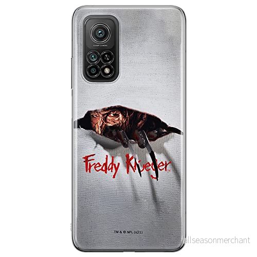 ERT GROUP mobiltelefonfodral för Xiaomi Redmi Note 11 Pro 5G/11 4G originalt och officiellt licensierat Horror mönster Nightmare of Elm Street 008, fodral tillverkad av TPU plast 5905511089733
