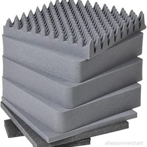 Peli 0341, ersättningsskumsats, originaltillbehör till Protector väska, kompatibelt med: 0340 kubisk färg: svart 19428050962 Peli 0341, ersättningsskumsats, originaltillbehör till Protector väska, kompatibelt med: 0340 kubisk färg: svart 19428050962