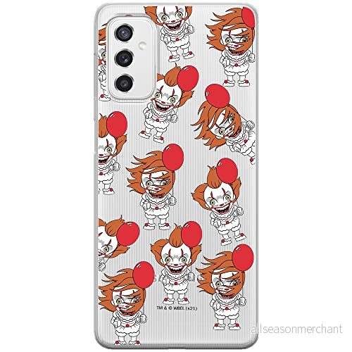 ERT GROUP mobiltelefonfodral för Samsung M52 5G originalt och officiellt licensierat Horror mönster It 007 optimalt anpassad till formen på mobiltelefonen, gedeeltelijk transparant 5905131961334