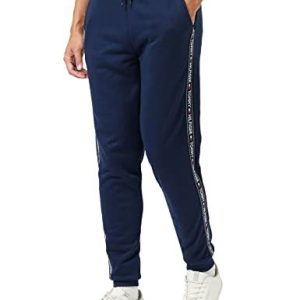 Tommy Hilfiger Herr Träningsbyxor, Blå, XL 8719257654370 Tommy Hilfiger Herr Träningsbyxor, Blå, XL 8719257654370