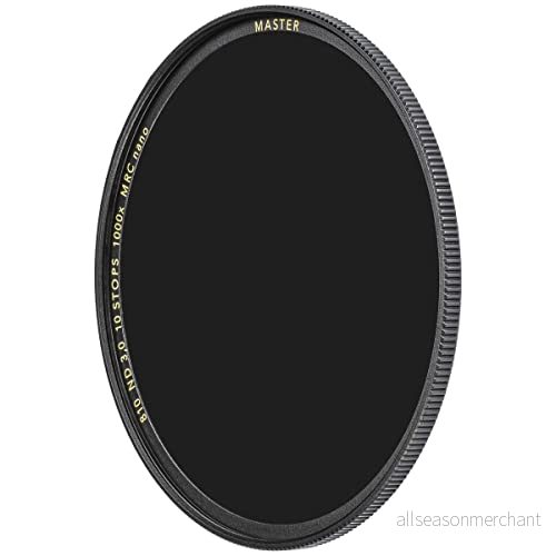 B+W gråfilter ND 3,0 MRC Nano Master 67 mm (16x kompensation, slim, premium) 1101614 svart 4012240049158