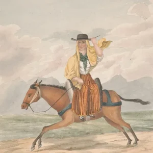 Målning av Femme de Tacoronte - Alfred Diston - Bild 2