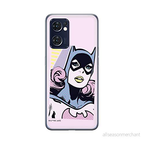 ERT GROUP mobiltelefonfodral för Oppo RENO 7 5G originalt och officiellt licensierat DC mönster Bat Girl 012 optimalt anpassad till formen på mobiltelefonen, fodral tillverkad av TPU plast 5905511315597