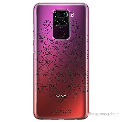 ERT GROUP mobiltelefonfodral för Xiaomi REDMI NOTE 9 originalt och officiellt licensierat Babaco mönster Mandalas 006 optimalt anpassad till formen på mobiltelefonen, gedeeltelijk transparant 5904805840272