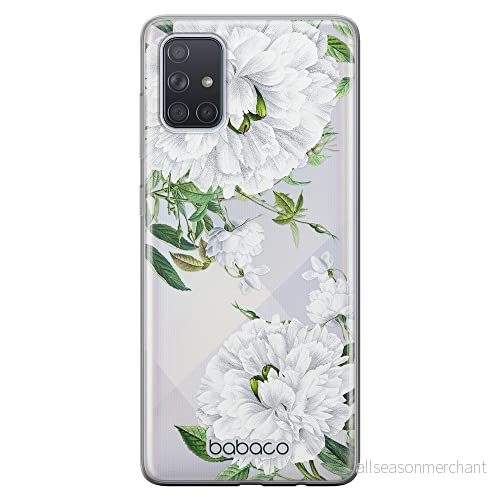 ERT GROUP mobiltelefonfodral för Samsung A71 5G originalt och officiellt licensierat Babaco mönster Flowers 047 optimalt anpassad till formen på mobiltelefonen, gedeeltelijk transparant 5905131332318
