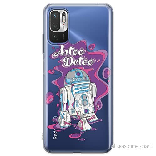 ERT GROUP mobiel telefoonhoesje voor Xiaomi REDMI NOTE 10 5G / POCO M3 PRO origineel en officieel erkend Star Wars patroon R2D2 002 aangepast aan de vorm van mobiele telefoon, gedeeltelijk bedrukt 5904805613111