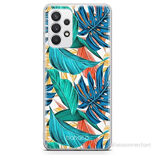 ERT GROUP mobiltelefonfodral för Samsung A32 4G LTE originalt och officiellt licensierat Babaco mönster Plants 005 optimalt anpassad till formen på mobiltelefonen, fodral tillverkad av TPU plast 5903040471067