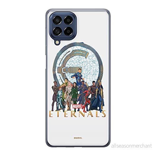 ERT GROUP mobiltelefonfodral för Samsung M33 5G originalt och officiellt licensierat Marvel mönster Eternals 006 optimalt anpassad till formen på mobiltelefonen, fodral tillverkad av TPU plast 5905511350505