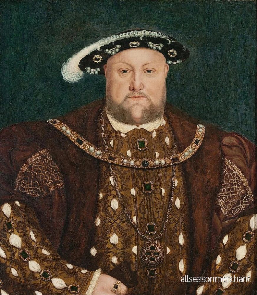 Målning av kung Henrik VIII - Efter Hans Holbein den yngre | Konsttryck - Bild 2