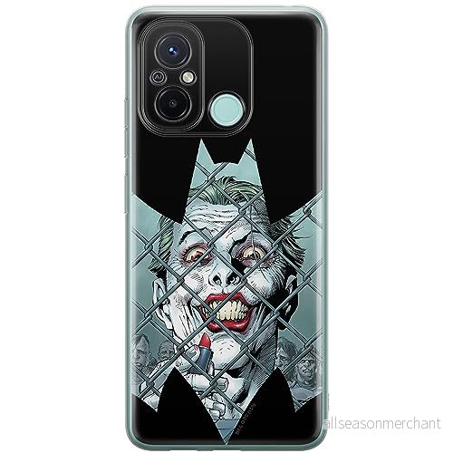 ERT GROUP mobiltelefonfodral för Xiaomi REDMI 12C/ 11A originalt och officiellt licensierat DC mönster Joker 009 optimalt anpassad till formen på mobiltelefonen, fodral tillverkad av TPU plast 5905511854737