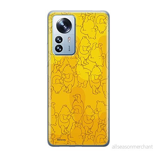 ERT GROUP mobiltelefonfodral för Xiaomi 12 / 12X originalt och officiellt licensierat Disney mönster Winnie the Pooh & Friends 003, fodral tillverkad av TPU plast 5905511481452
