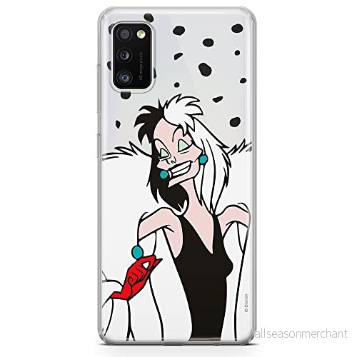 ERT GROUP mobiltelefonfodral för Samsung A41 originalt och officiellt licensierat Disney mönster Cruella 004 optimalt anpassad till formen på mobiltelefonen, gedeeltelijk transparant 5903537595825