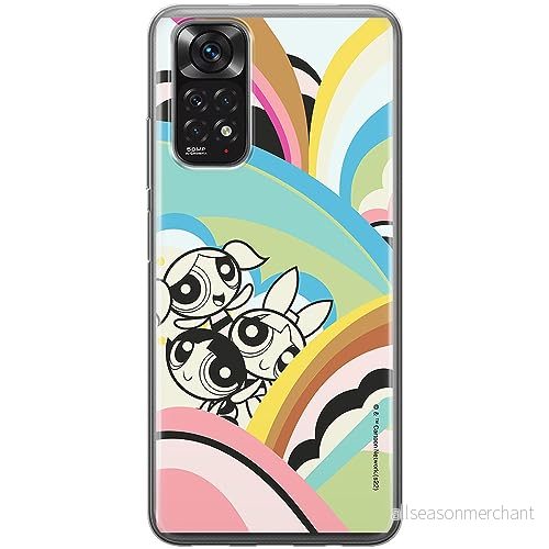 ERT GROUP mobiltelefonfodral för Xiaomi REDMI NOTE 11 4G/ 11S 4G originalt och officiellt licensierat The Powerpuff Girls mönster 018, fodral tillverkad av TPU plast 5905511966027