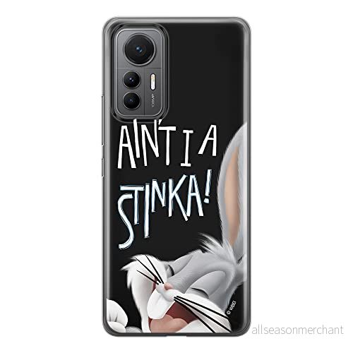 ERT GROUP mobiltelefonfodral för Xiaomi 12 LITE originalt och officiellt licensierat Looney Tunes mönster Bugs 003 optimalt anpassad till formen på mobiltelefonen, fodral tillverkad av TPU plast 5905511498627