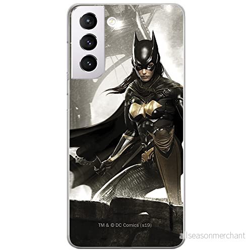 ERT GROUP mobiltelefonfodral för Samsung S21 originalt och officiellt licensierat DC mönster Bat Girl 009 optimalt anpassad till formen på mobiltelefonen, fodral tillverkad av TPU plast 5903932377798