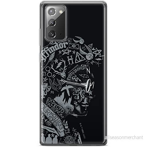 ERT GROUP mobiltelefonfodral för Samsung GALAXY NOTE 20 originalt och officiellt licensierat Harry Potter mönster 075 optimalt anpassad till formen på mobiltelefonen, fodral tillverkad av TPU plast 5903932756128