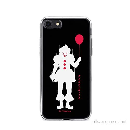 ERT GROUP mobiltelefonfodral för Iphone 7/8/ SE 2/ 3 originalt och officiellt licensierat Horror mönster It 016 optimalt anpassad till formen på mobiltelefonen, fodral tillverkad av TPU plast 5905131989376