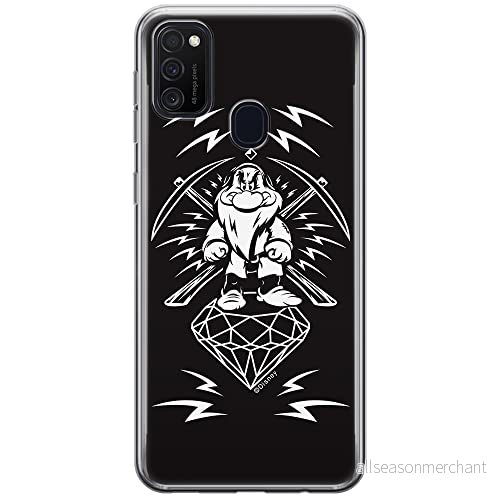 ERT GROUP mobiltelefonfodral för Samsung M21 originalt och officiellt licensierat Disney mönster Grumpy 001 optimalt anpassad till formen på mobiltelefonen, fodral tillverkad av TPU plast 5903537833118