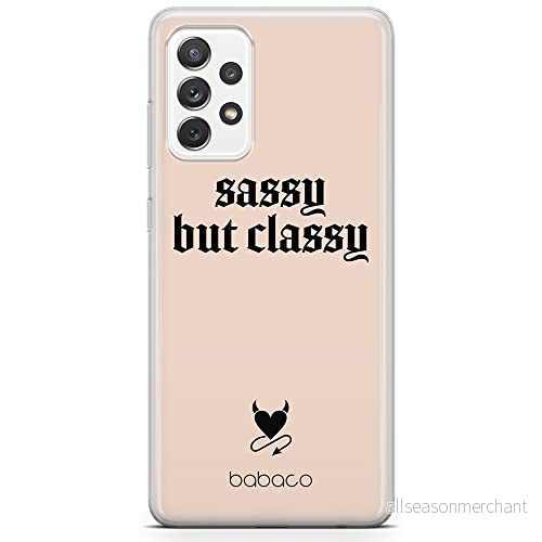 ERT GROUP mobiltelefonfodral för Samsung A33 5G originalt och officiellt licensierat Babaco mönster Sassy but classy 001 optimalt anpassad till formen på mobiltelefonen, fodral tillverkad av TPU plast 5904805349614