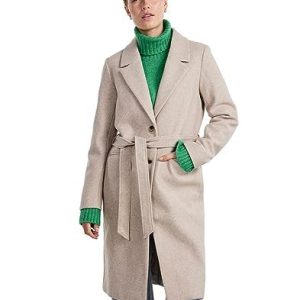 PIECES Damer Pcnasha Ls Coat Noos kappa, Vitpeppar, M 5715429130294 PIECES Damer Pcnasha Ls Coat Noos kappa, Vitpeppar, M 5715429130294