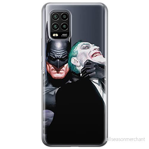 ERT GROUP mobiltelefonfodral för Xiaomi MI 10 LITE originalt och officiellt licensierat DC mönster Batman i Joker 001 optimalt anpassad till formen på mobiltelefonen, gedeeltelijk transparant 5903537147147