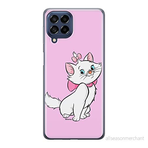 ERT GROUP mobiltelefonfodral för Samsung M33 5G originalt och officiellt licensierat Disney mönster Marie 007 optimalt anpassad till formen på mobiltelefonen, fodral tillverkad av TPU plast 5905511353421