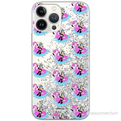 ERT GROUP mobiltelefonfodral för Apple Iphone 6 PLUS/ 7 PLUS / 8 originalt och officiellt licensierat Disney mönster Minnie 023, med glitter overflow effekt 5903040642689