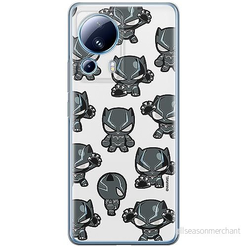 ERT GROUP mobiltelefonfodral för Xiaomi 13 LITE/CIVI 2 originalt och officiellt licensierat Marvel mönster Black Panther 016 anpassad till formen på mobiltelefonen, fodral tillverkad av TPU plast 5905511924317