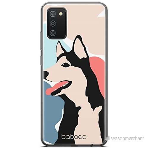 ERT GROUP mobiltelefonfodral för Samsung A02S originalt och officiellt licensierat Babaco mönster Dogs 001 Vit optimalt anpassad till formen på mobiltelefonen, fodral tillverkad av TPU plast 5905131001498