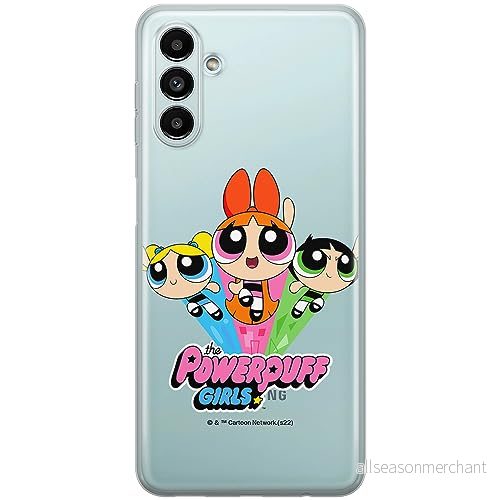 ERT GROUP mobiltelefonfodral för Samsung A13 5G/ A04s originalt och officiellt licensierat The Powerpuff Girls mönster 029, gedeeltelijk transparant 5905511973513