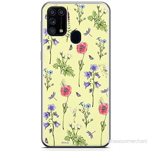 ERT GROUP mobiltelefonfodral för Samsung M31 originalt och officiellt licensierat Disney mönster Tinker Bell 004 optimalt anpassad till formen på mobiltelefonen, fodral tillverkad av TPU plast 5904805658310