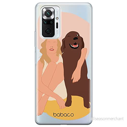 ERT GROUP mobiltelefonfodral för Xiaomi REDMI NOTE 10 PRO originalt och officiellt licensierat Babaco mönster Dogs 007 optimalt anpassad till formen på mobiltelefonen, gedeeltelijk transparant 5905131034618