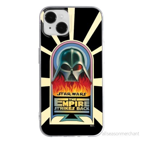 ERT GROUP mobiltelefonfodral för Apple Iphone 14 originalt och officiellt licensierat Star Wars mönster Darth Vader 027 optimalt anpassad till formen på mobiltelefonen, fodral tillverkad av TPU plast 5905131889355