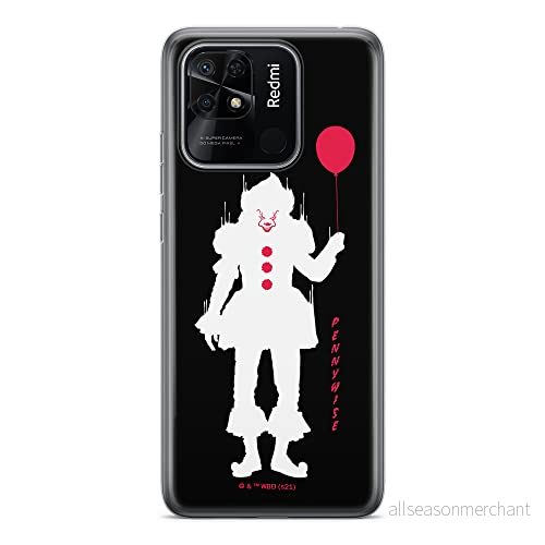 ERT GROUP mobiltelefonfodral för Xiaomi REDMI 10C originalt och officiellt licensierat Horror mönster It 016 optimalt anpassad till formen på mobiltelefonen, fodral tillverkad av TPU plast 5905511551551