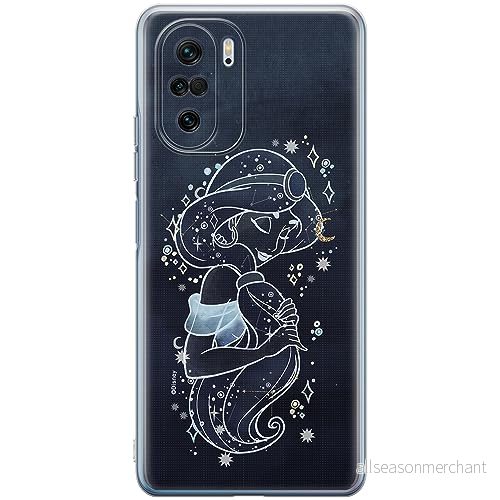 ERT GROUP mobiltelefonfodral för Xiaomi MI 11i/ REDMI K40/K40 PRO/POCO F3/ F3 PRO originalt och officiellt licensierat Disney mönster Jasmine 008, fodral tillverkad av TPU plast 5905511892005