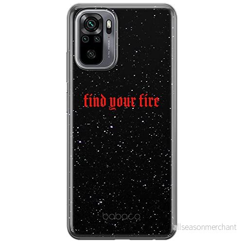 ERT GROUP mobiltelefonfodral för Xiaomi REDMI NOTE 10/ 10S originalt och officiellt licensierat Babaco mönster Find your fire 002 anpassad till formen på mobiltelefonen, fodral tillverkad av TPU plast 5903932888324