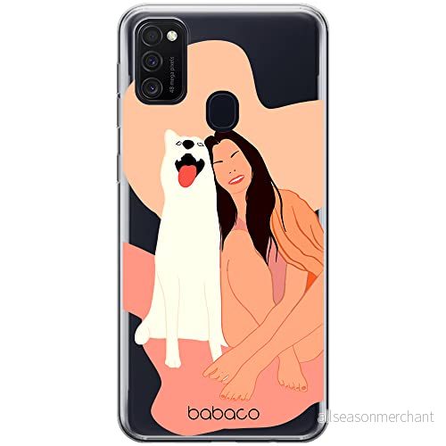 ERT GROUP mobiltelefonfodral för Samsung M21 / M30S originalt och officiellt licensierat Babaco mönster Dogs 005 optimalt anpassad till formen på mobiltelefonen, gedeeltelijk transparant 5905131028051