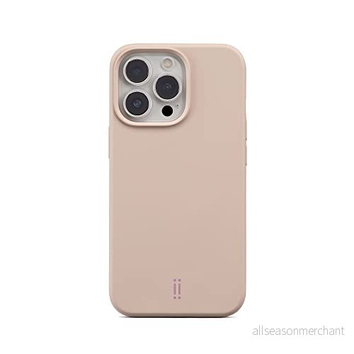 aiino Allure Case för iPhone 13 Pro, Flytande silikon omslag med inbyggd magnet Stötdämpare, Magnetisk krok och justering, Rosa 8059015743176