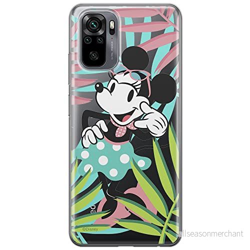 ERT GROUP mobiltelefonfodral för Xiaomi REDMI NOTE 10/ 10S originalt och officiellt licensierat Disney mönster Minnie 040 optimalt anpassad till formen på mobiltelefonen, gedeeltelijk transparant 5903537191836